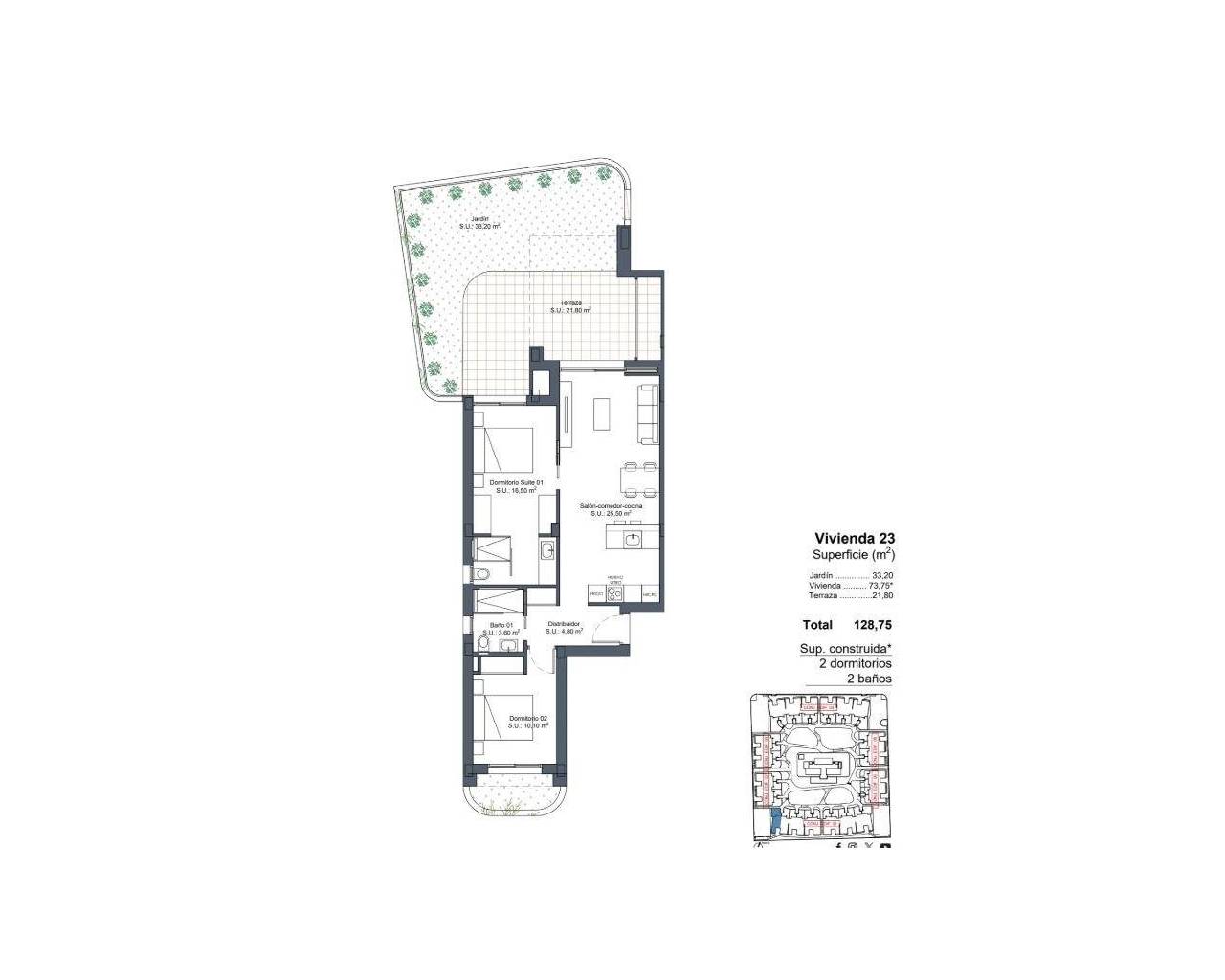 Nueva construcción  - Adosado / Bungalow - Ciudad Quesada - Lo Marabú