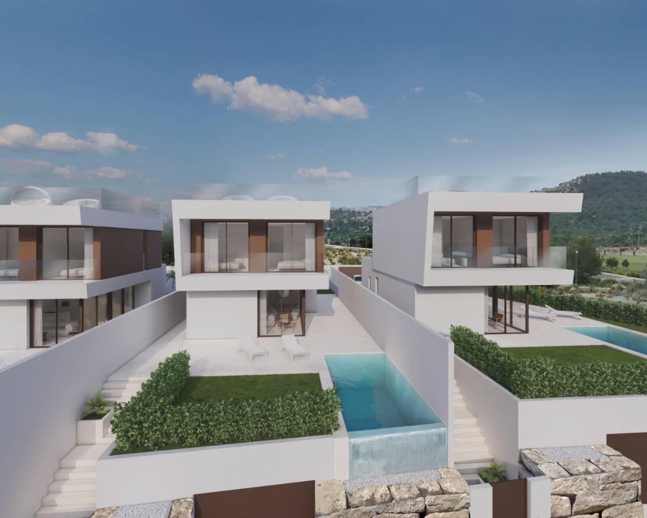 New Build - Villas - Finestrat - Puig Campana Golf