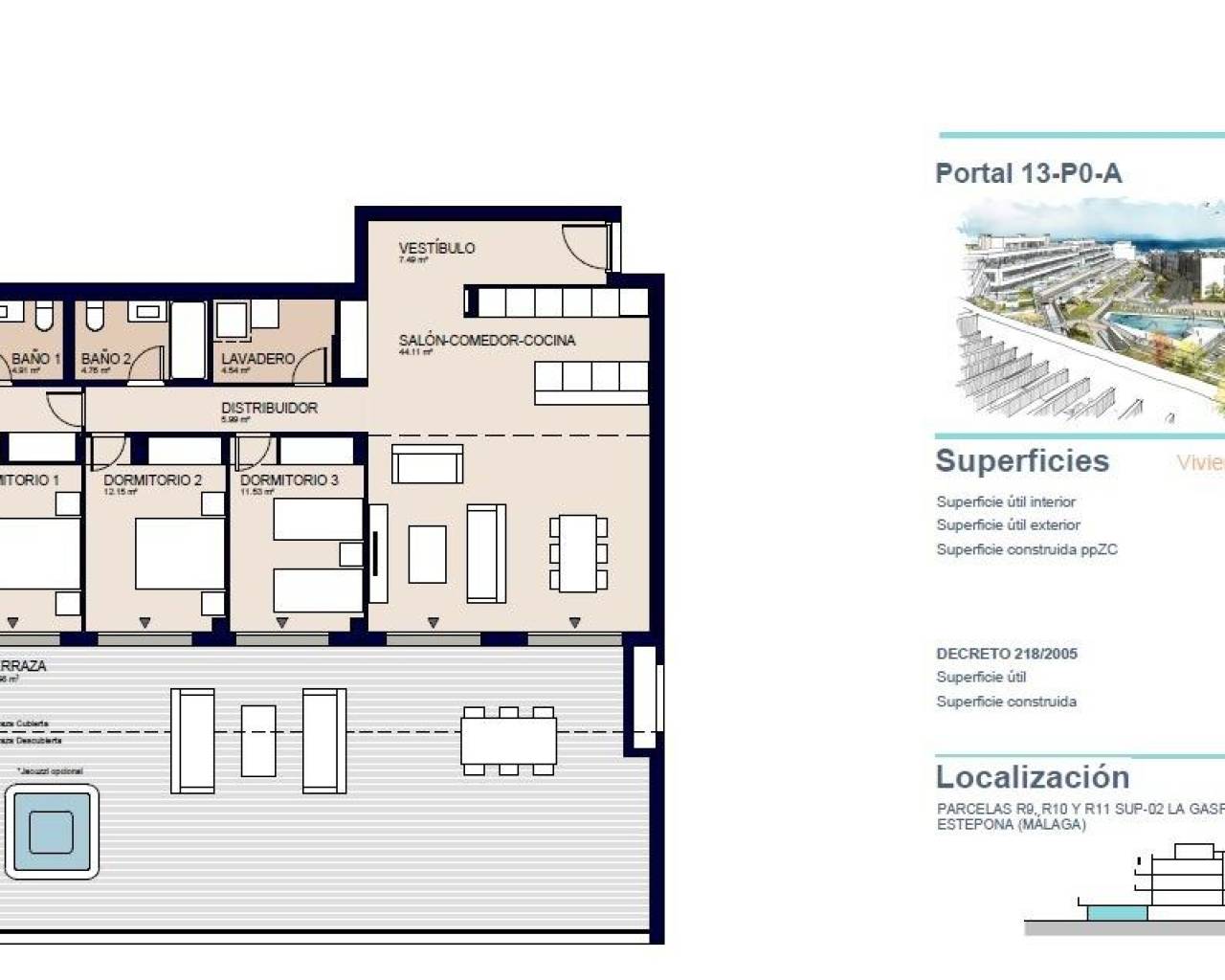 New Build - Ground floor apartment - Estepona - Urb. La Gaspara