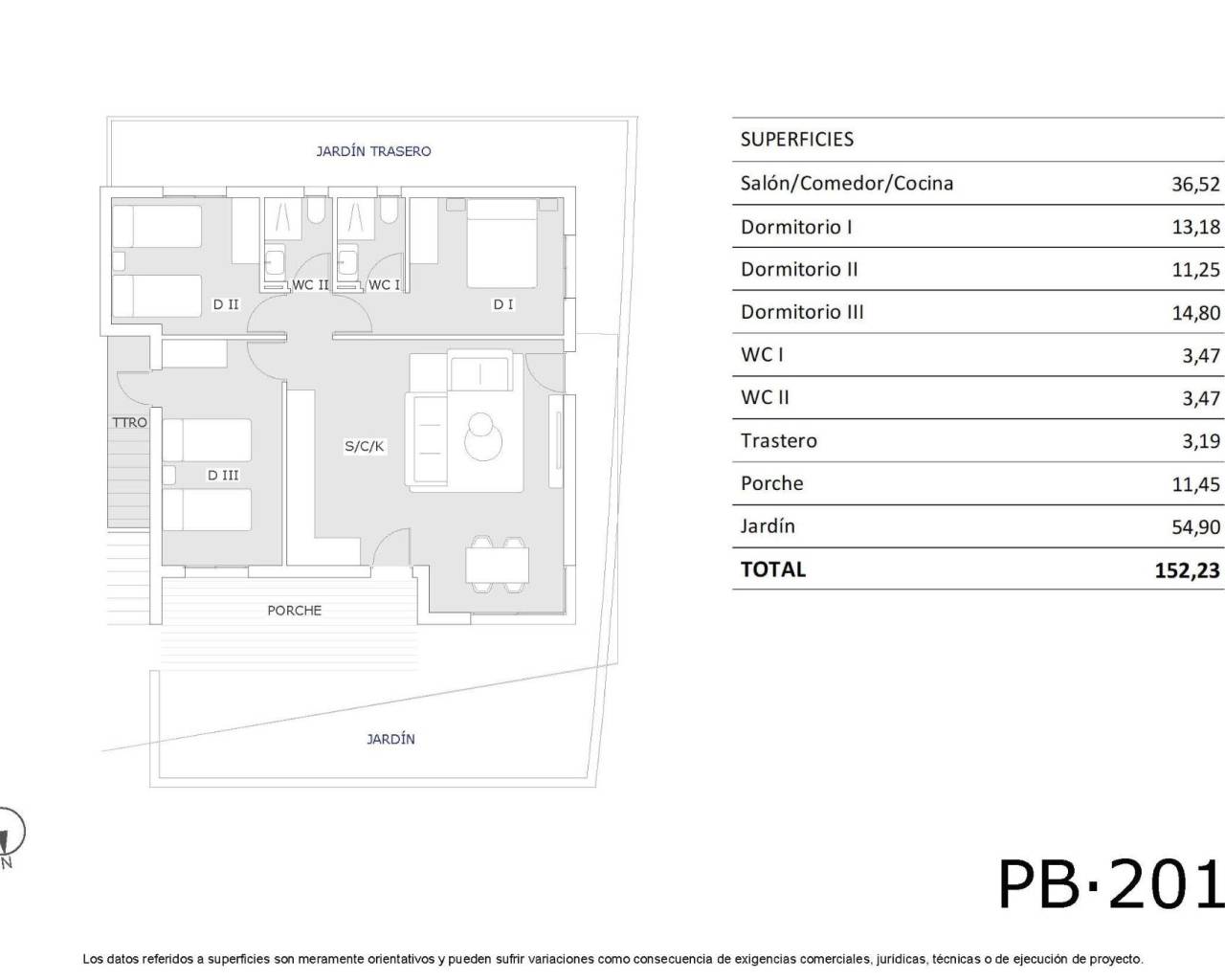 Nouvelle construction - Bungalow  / Townhouse - San Miguel de Salinas - Pueblo