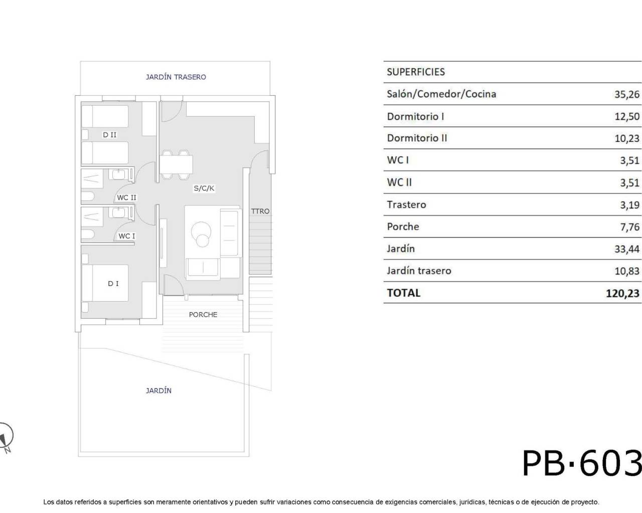 Nouvelle construction - Bungalow  / Townhouse - San Miguel de Salinas - Pueblo