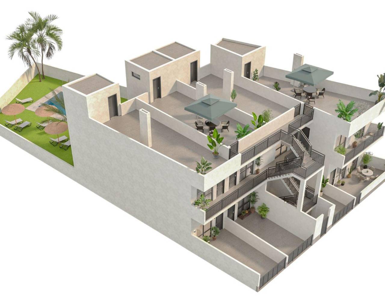 New Build - Bungalow  / Townhouse - Hondón de las Nieves - La Canalosa