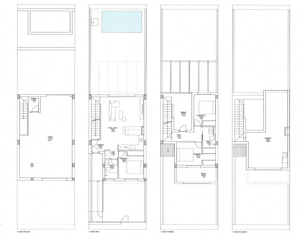 New Build - Bungalow  / Townhouse - Los Alcazares - Serena Golf