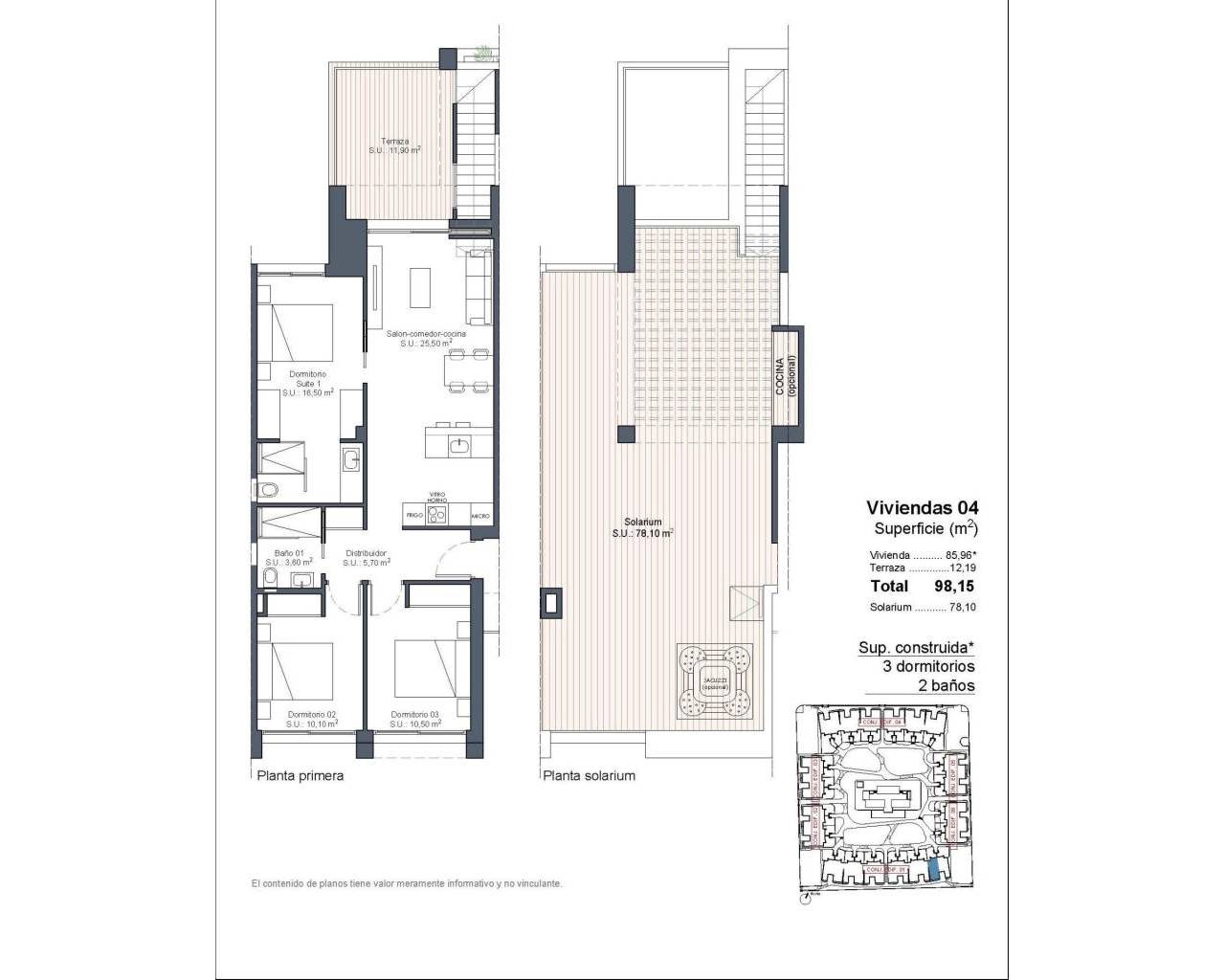 New Build - Bungalow  / Townhouse - Ciudad Quesada - Lo Marabú