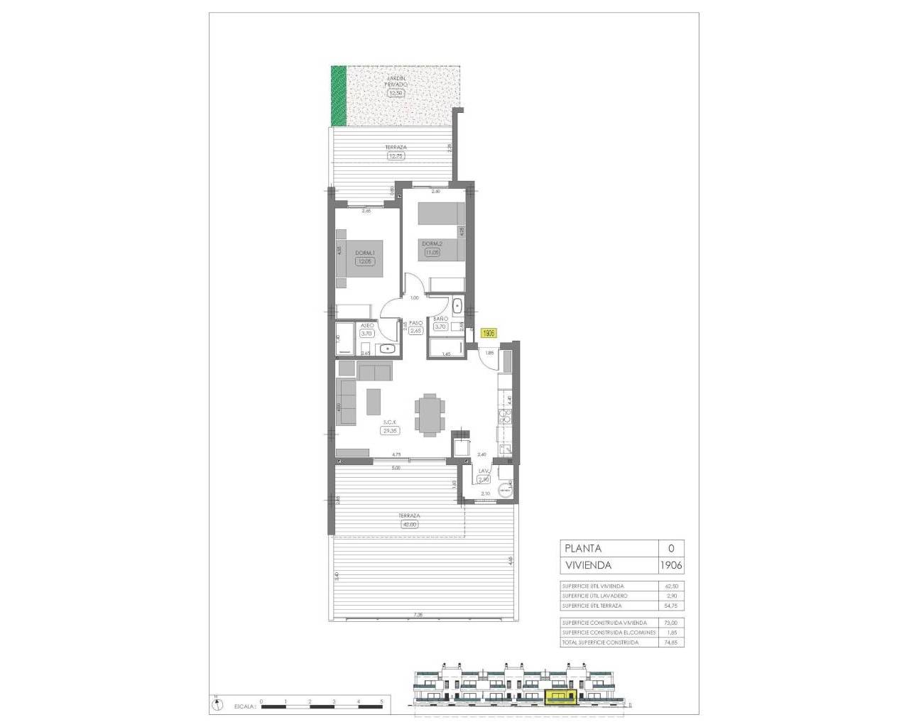  - Bungalow  / Townhouse - Algorfa - La Finca Golf