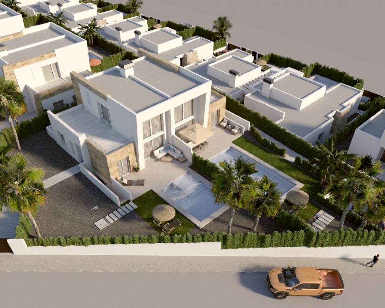 New Build - Villas - Algorfa - La Finca Golf