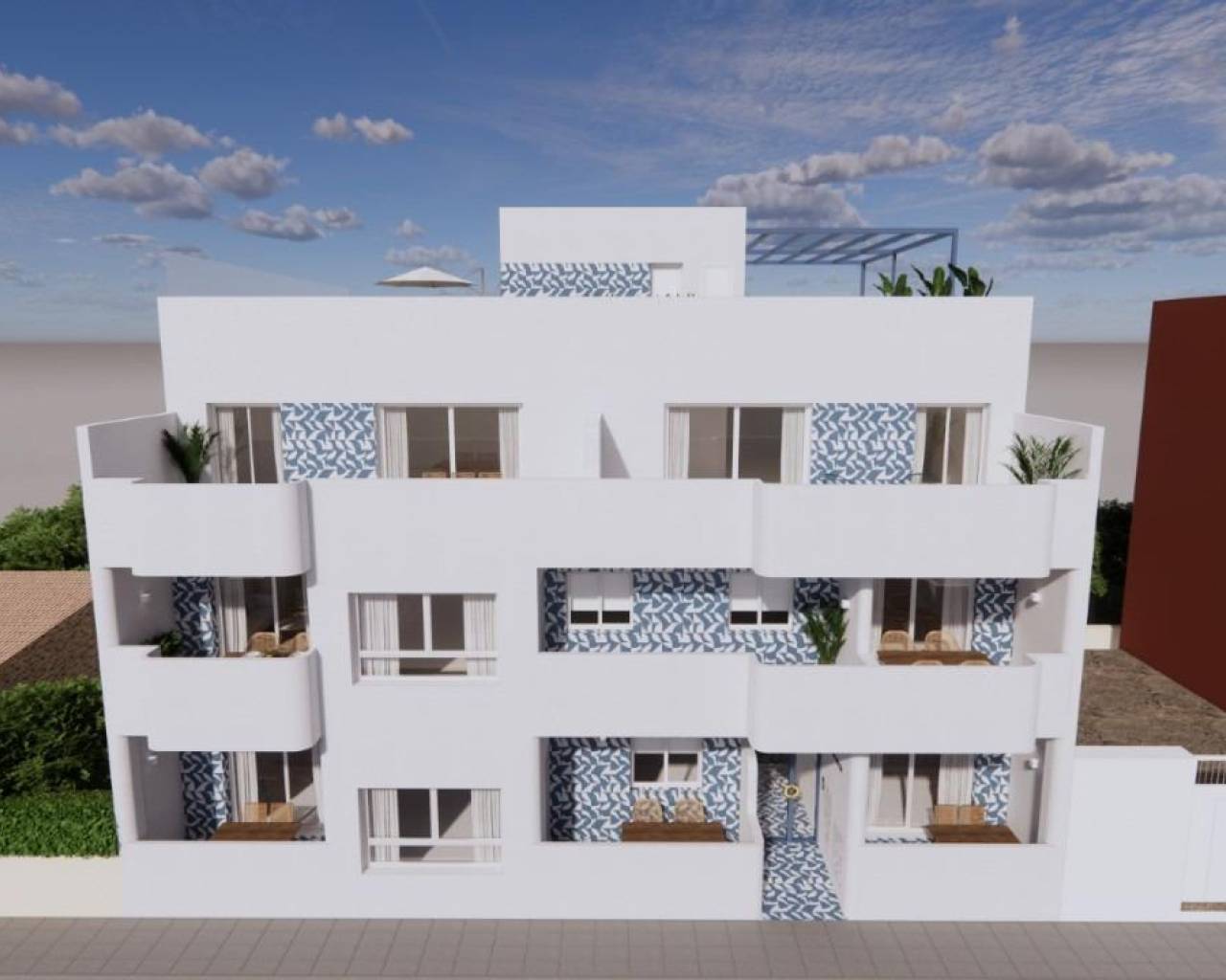 New Build - Apartments - Pilar de La Horadada - Torre De La Horadada