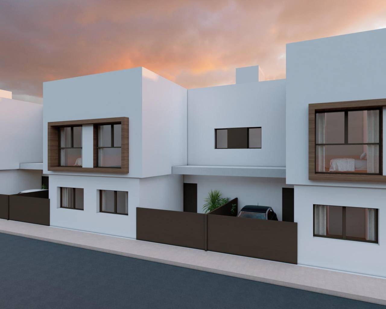 New Build - Bungalow  / Townhouse - San Javier - pueblo