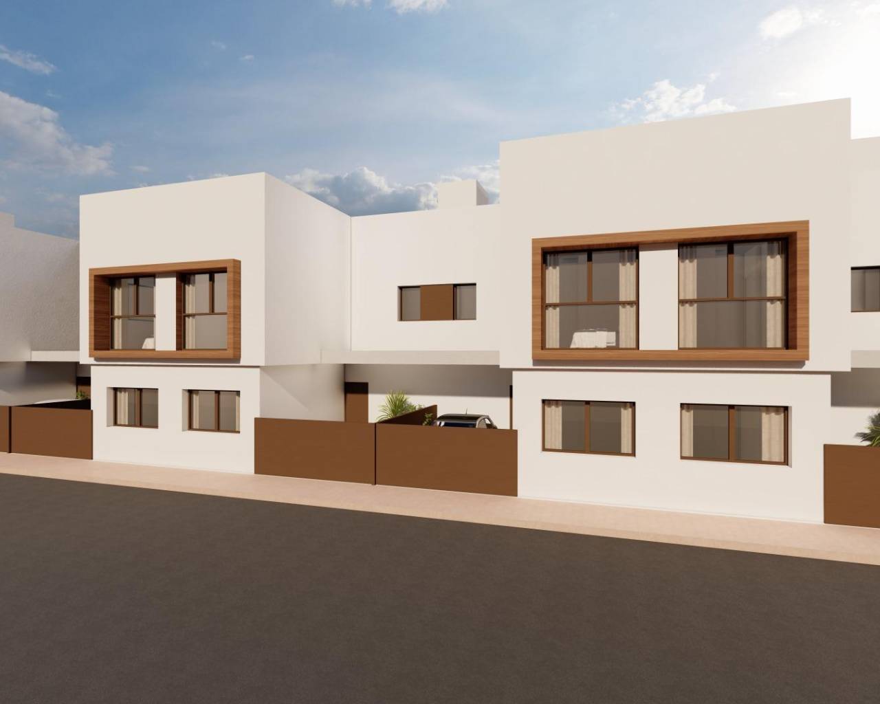 New Build - Bungalow  / Townhouse - San Javier - pueblo