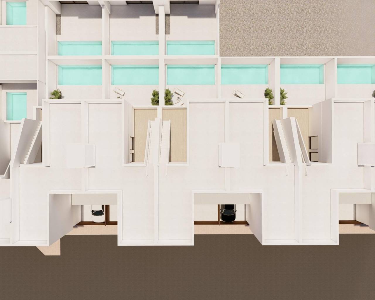 New Build - Bungalow  / Townhouse - San Javier - pueblo