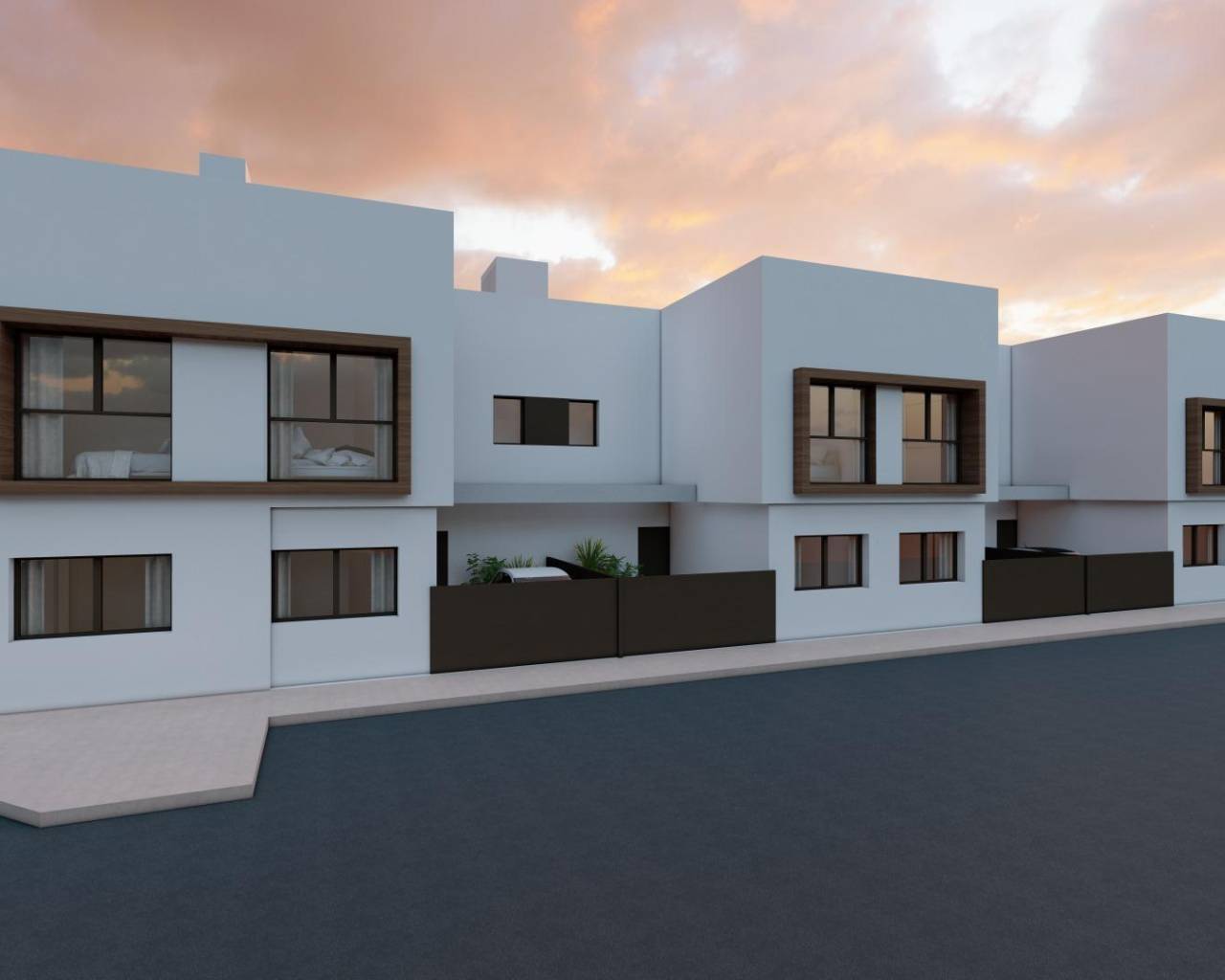 New Build - Bungalow  / Townhouse - San Javier - pueblo