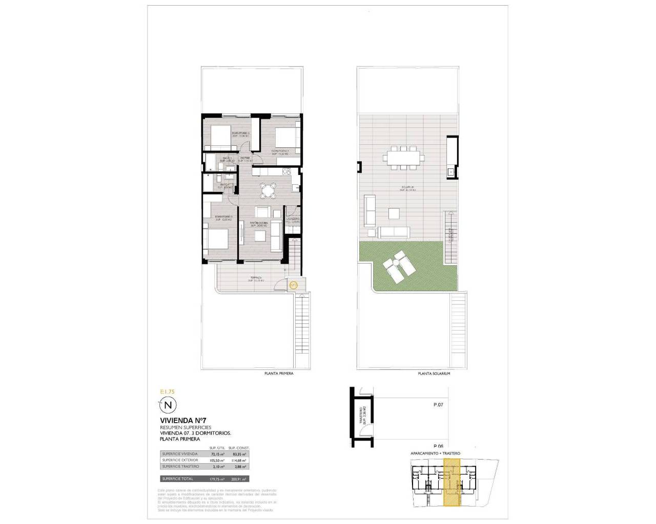 New Build - Bungalow  / Townhouse - San Pedro del Pinatar - Los Cuarteros