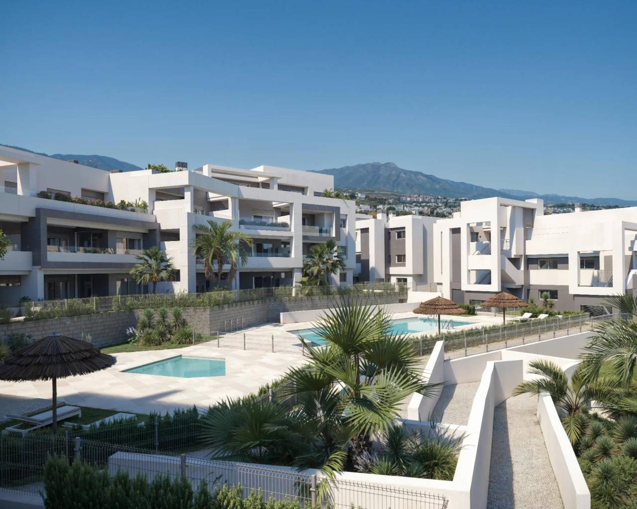 Nouvelle construction - Ground floor apartment - Estepona - Parque Selwo