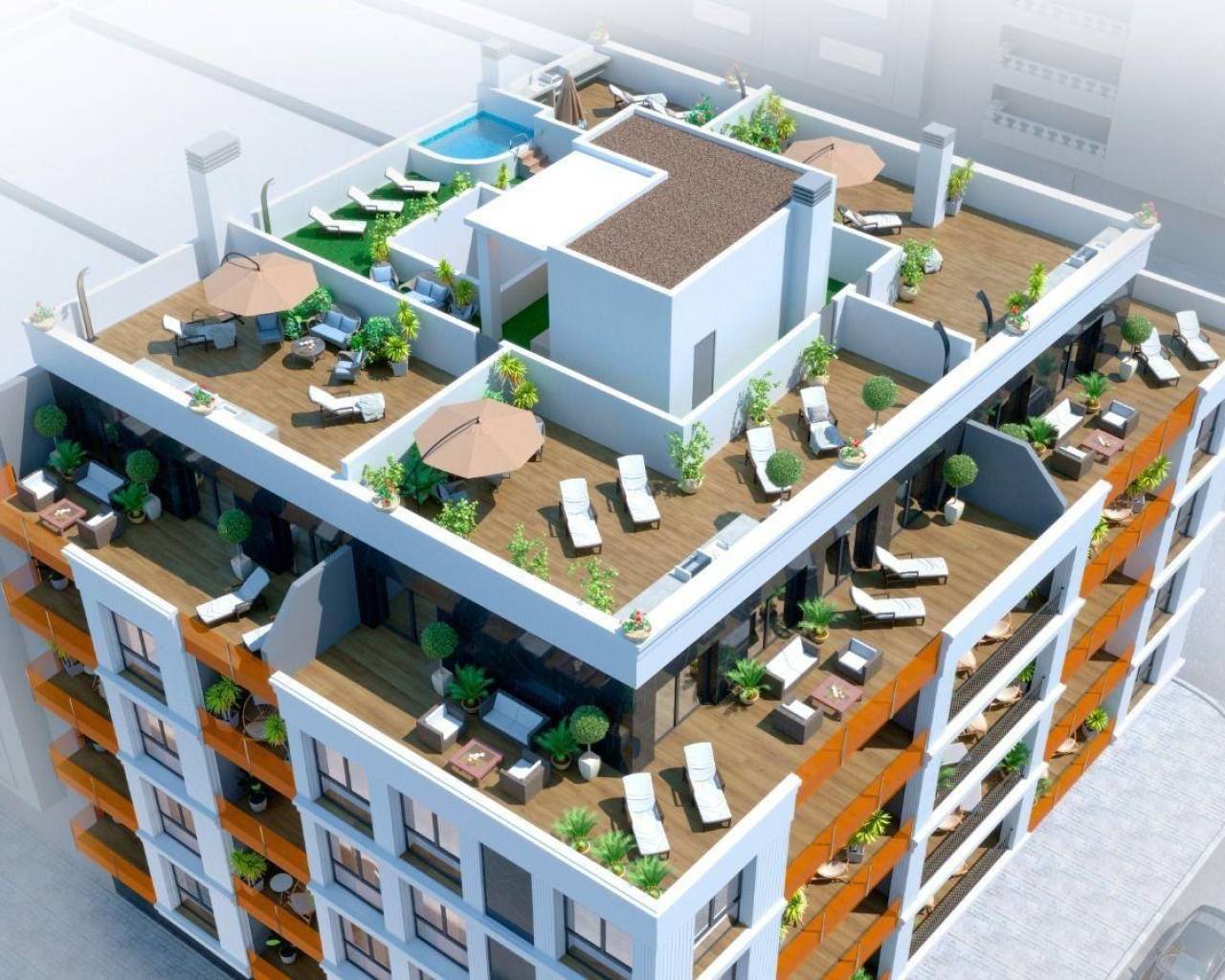 New Build - Apartments - Torrevieja - Parque de las Naciones