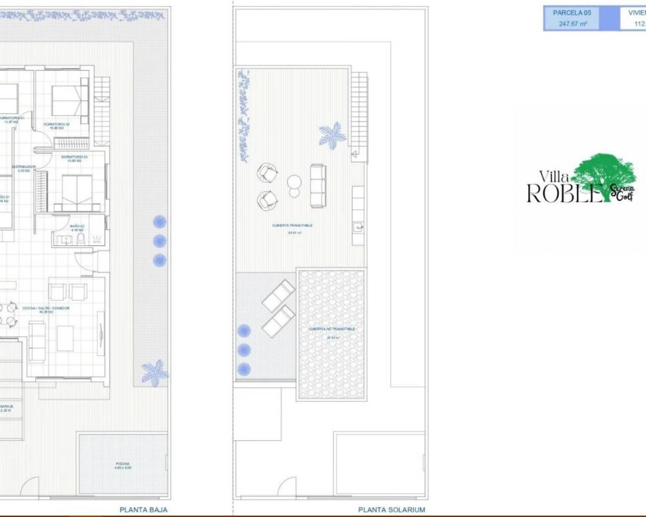 New Build - Villas - Los Alcazares - Serena Golf