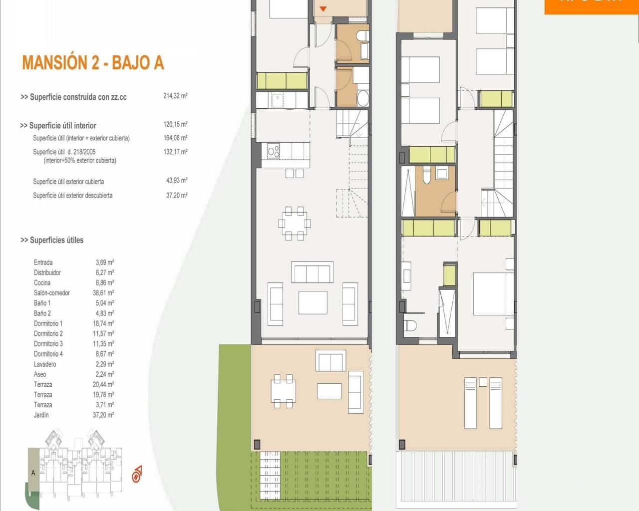 New Build - Ground floor apartment - San Roque - La Hacienda Golf