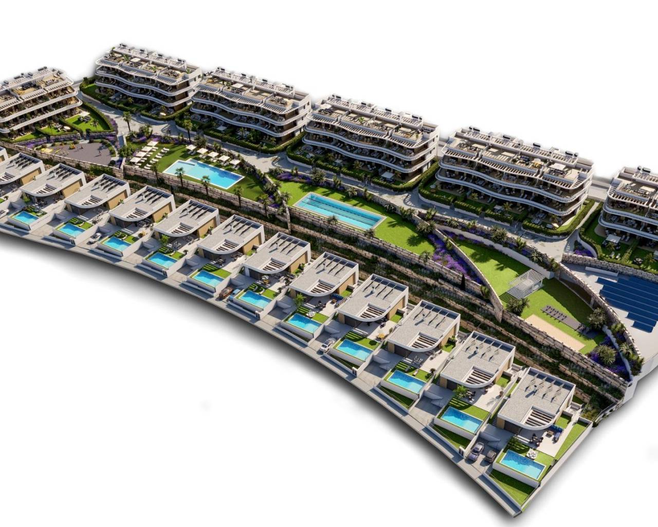 Nueva construcción  - Apartamentos - Finestrat - Campana Garden