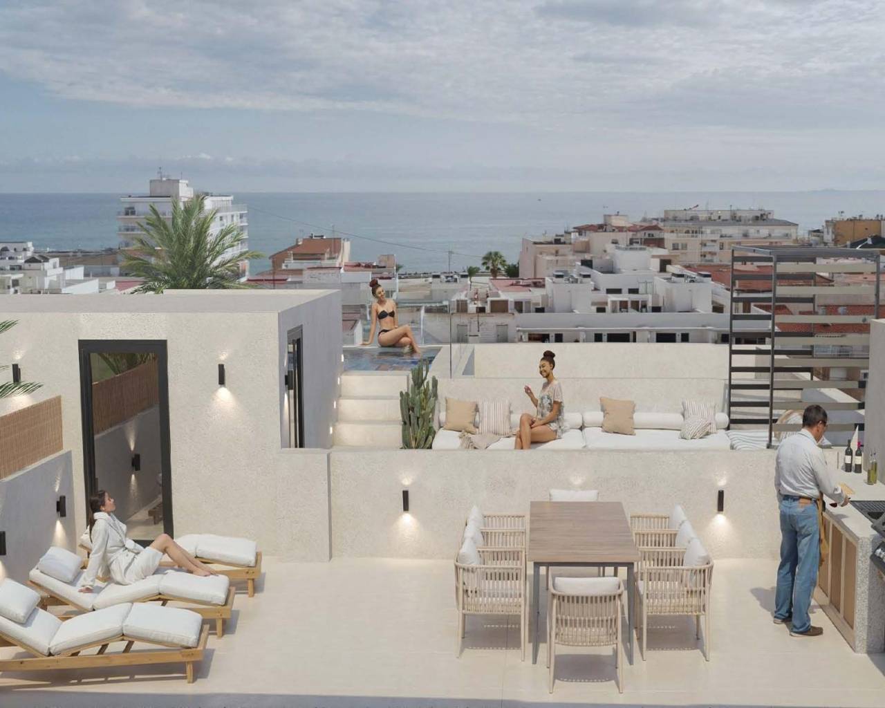 Nueva construcción  - Apartamentos - Torrevieja - Playa de El Cura