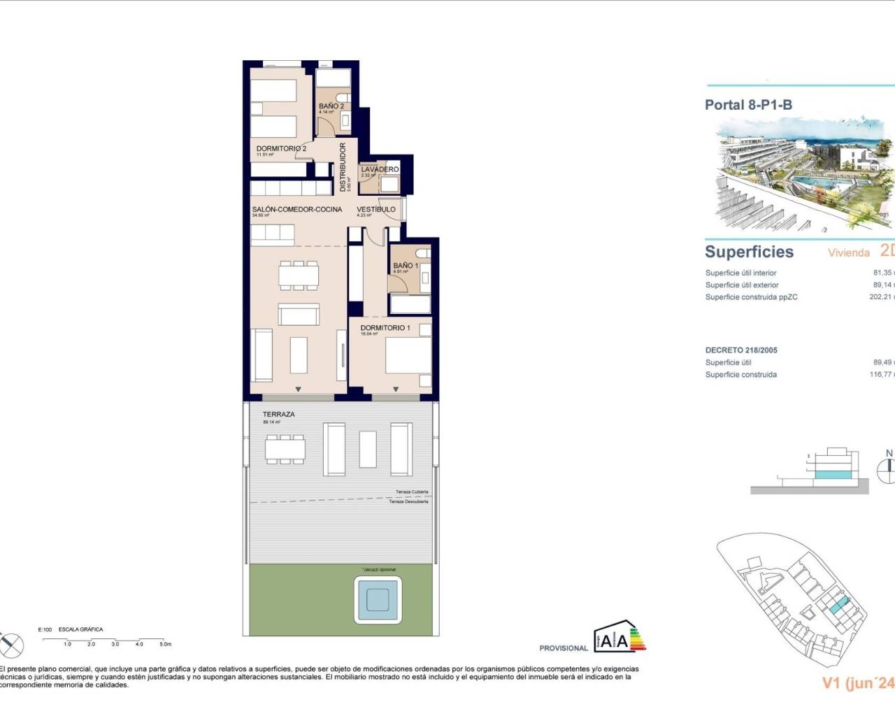 New Build - Ground floor apartment - Estepona - Urb. La Gaspara