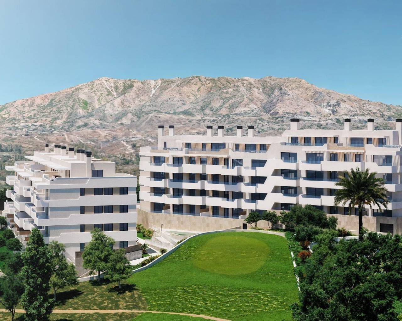 New Build - Ground floor apartment - Mijas - Mijas Golf