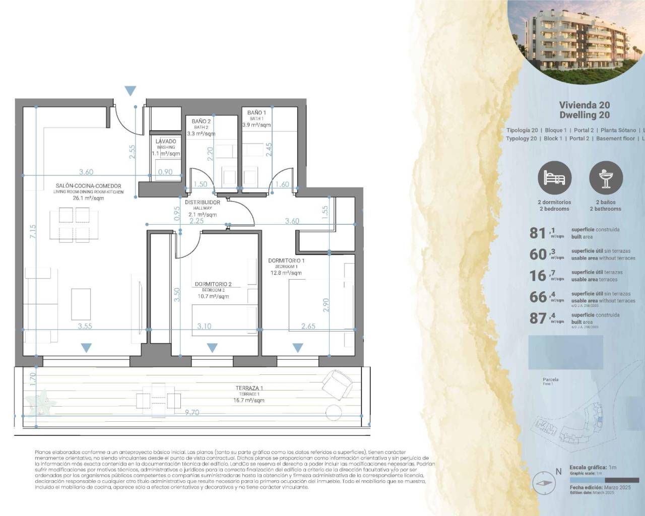 New Build - Ground floor apartment - Mijas - Hipódromo Costa del Sol