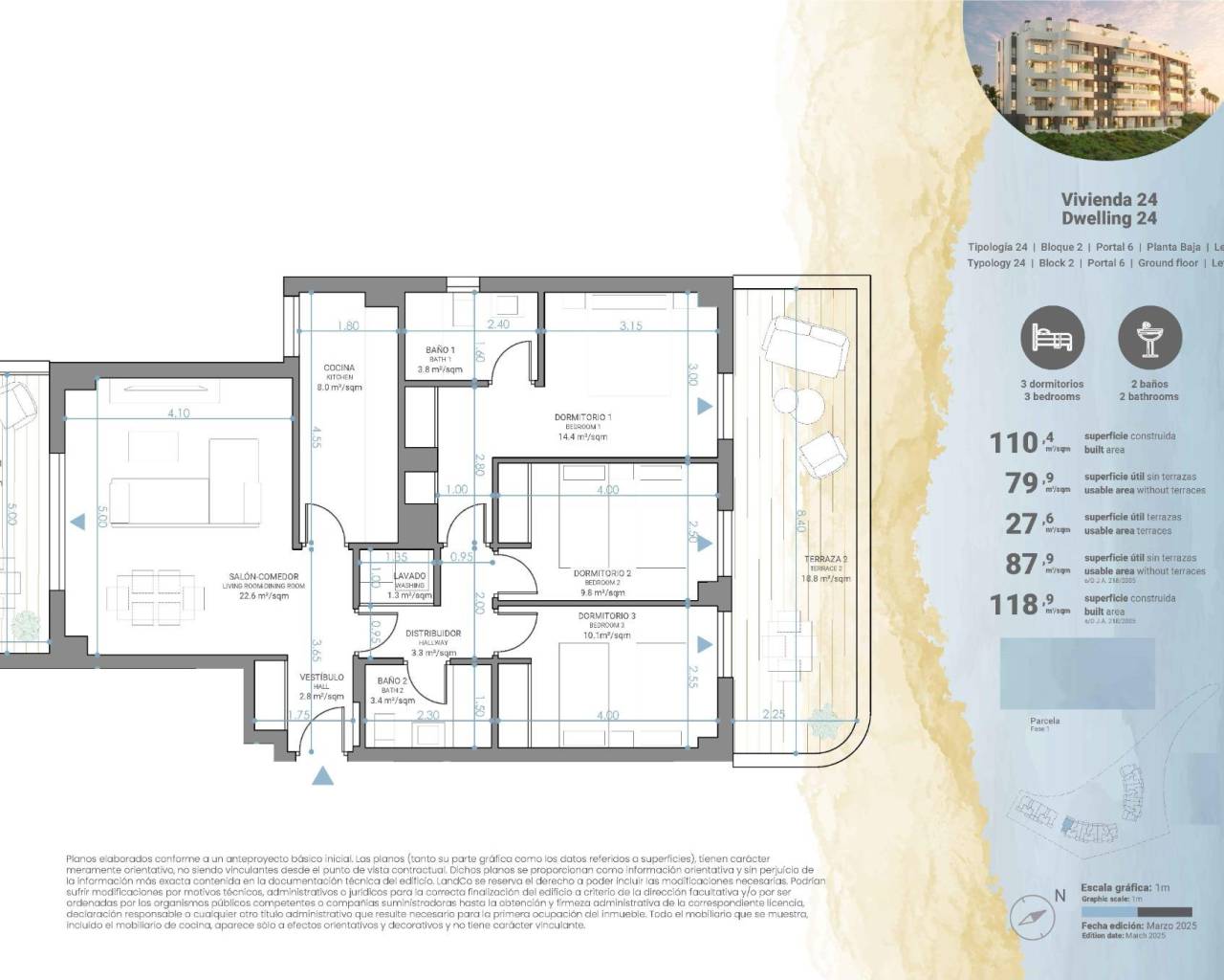 New Build - Ground floor apartment - Mijas - Hipódromo Costa del Sol