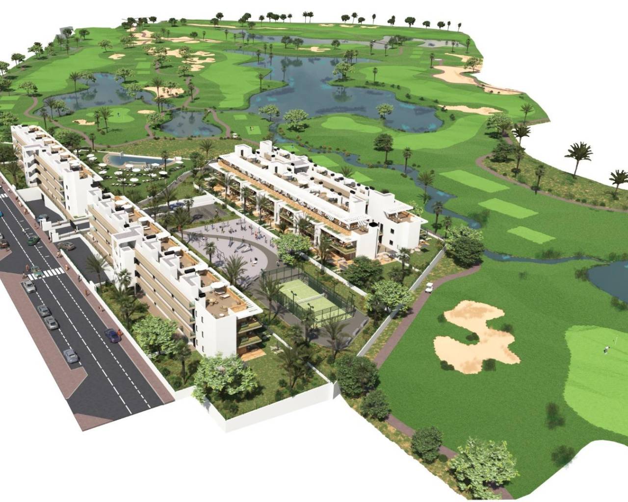 New Build - Apartments - Los Alcazares - La Serena Golf