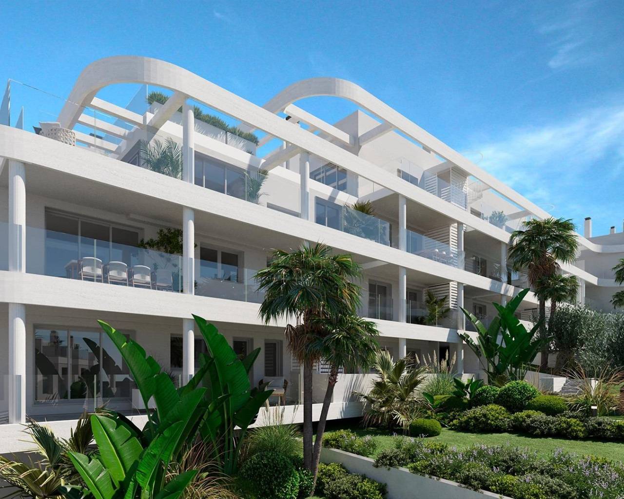 New Build - Bungalow  / Townhouse - Estepona - Polideportivo