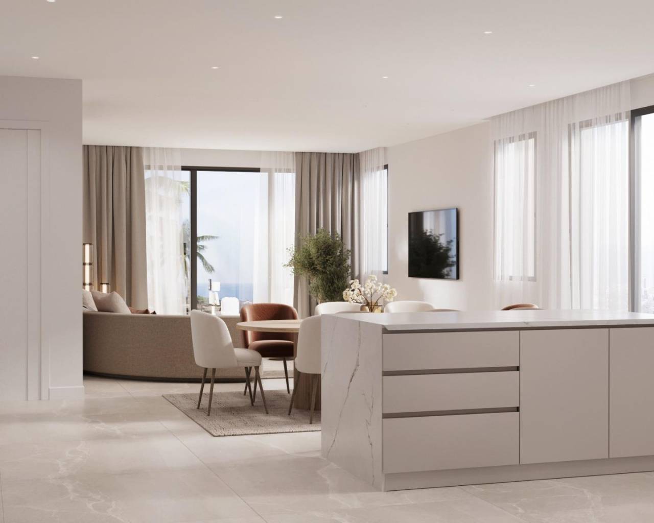 Nueva construcción  - Apartamentos - Estepona - Resinera Voladilla