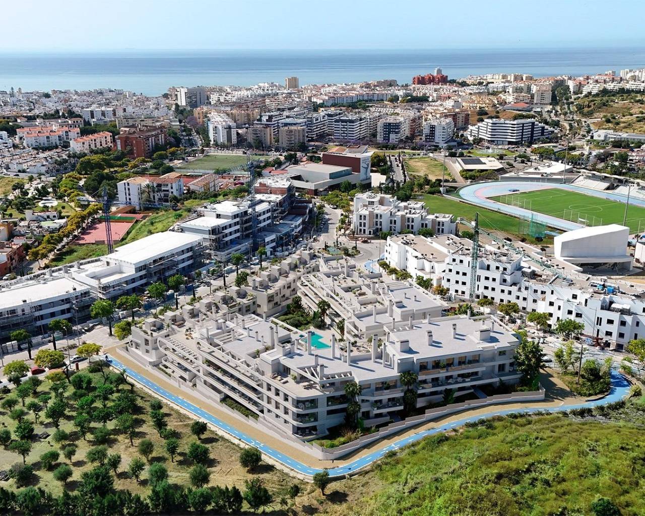 New Build - Apartments - Estepona - Polideportivo
