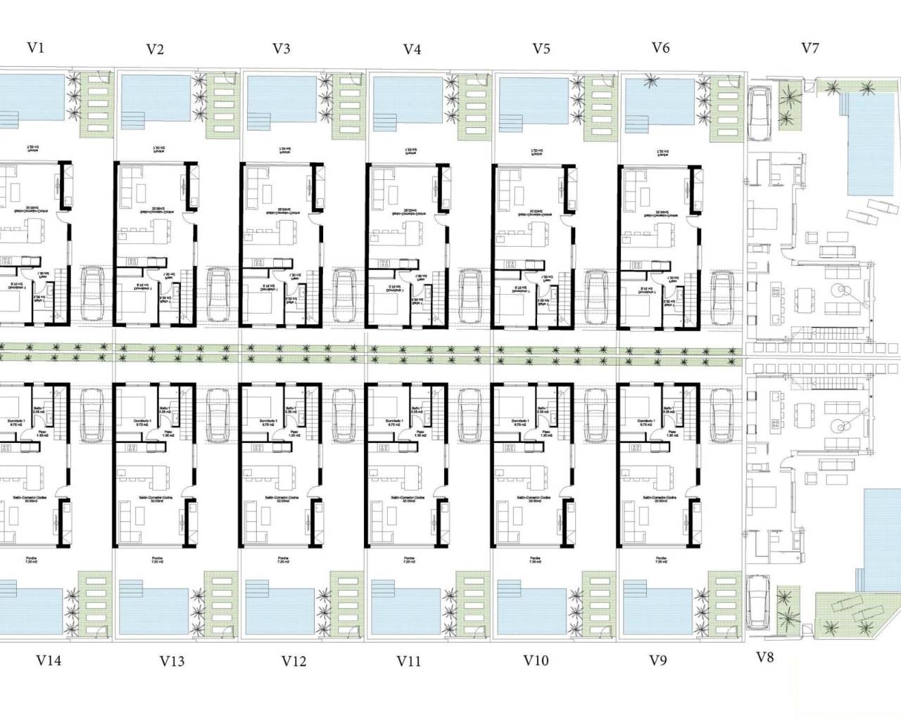 New Build - Villas - San Javier - Parque de los leones
