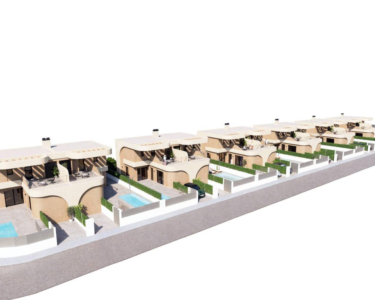 New Build - Villas - Daya Nueva - Pueblo