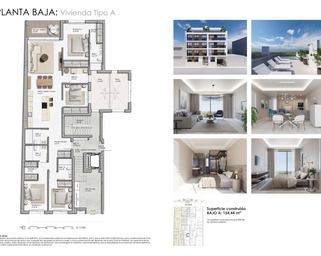 New Build - Ground floor apartment - Guardamar del Segura - Pueblo