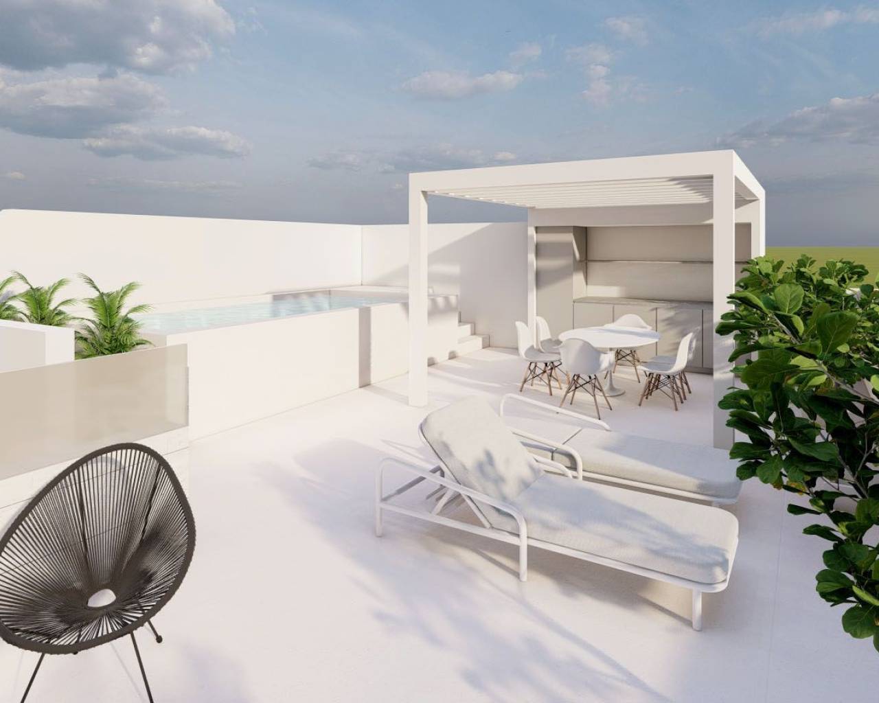  - Bungalow  / Townhouse - Pilar de La Horadada - pueblo