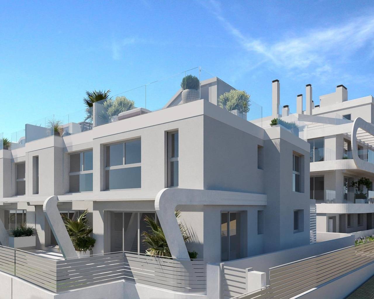 Nouvelle construction - Bungalow  / Townhouse - Estepona - Polideportivo