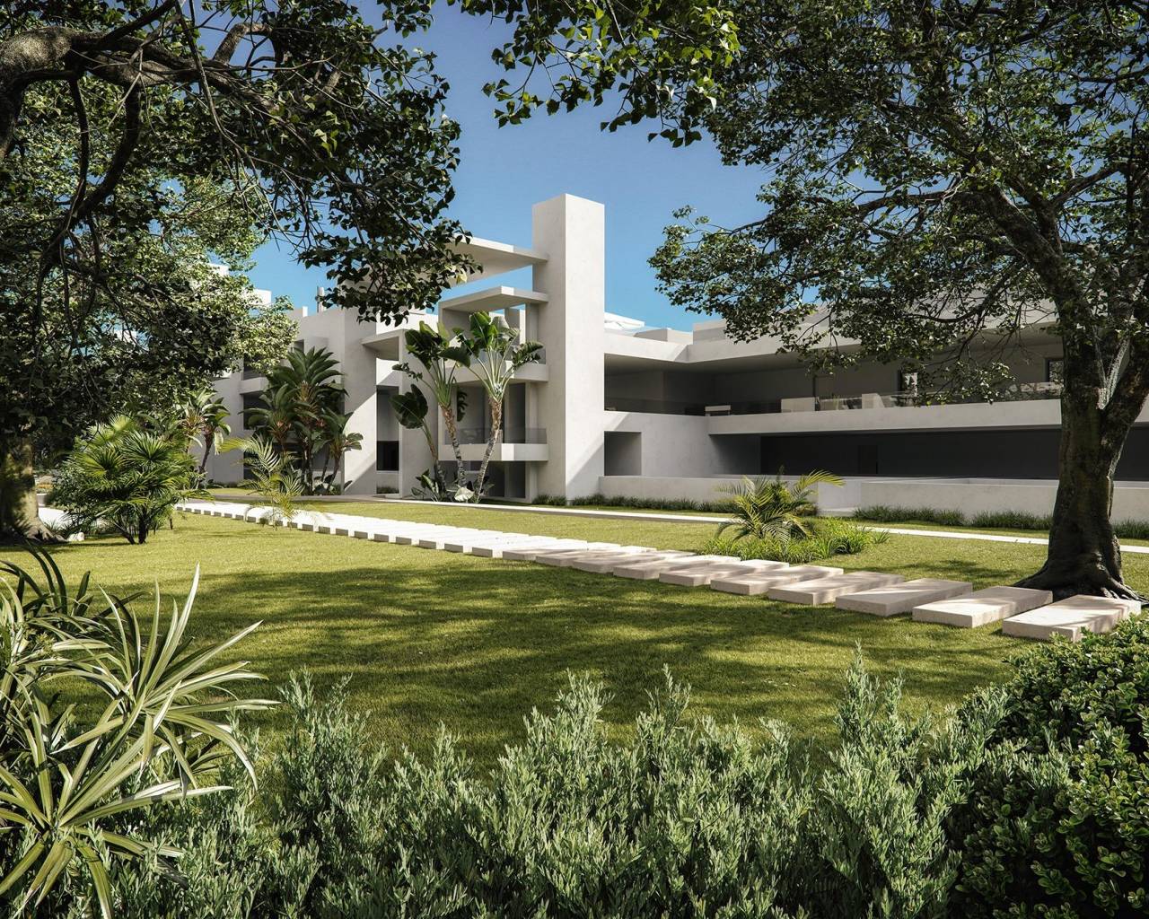 New Build - Ground floor apartment - Casares - Alcazaba Lagoon