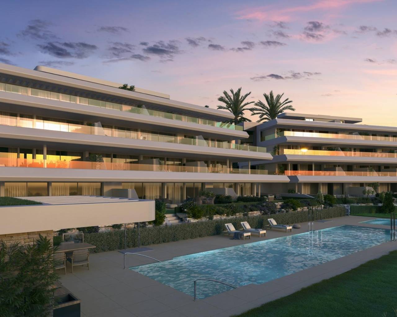 New Build - Ground floor apartment - Estepona - Buenas Noches