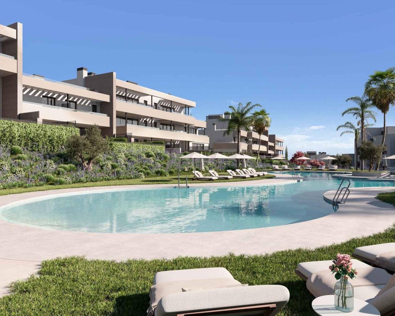 Nouvelle construction - Ground floor apartment - Casares - Casares Costa