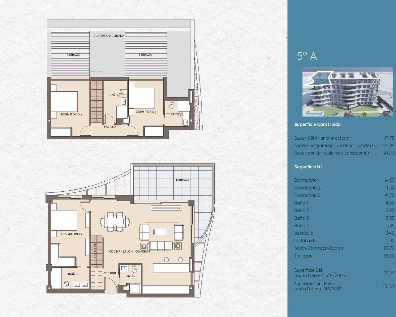 Nouvelle construction - Duplex Penthouse - Benalmádena - Puerto Marina