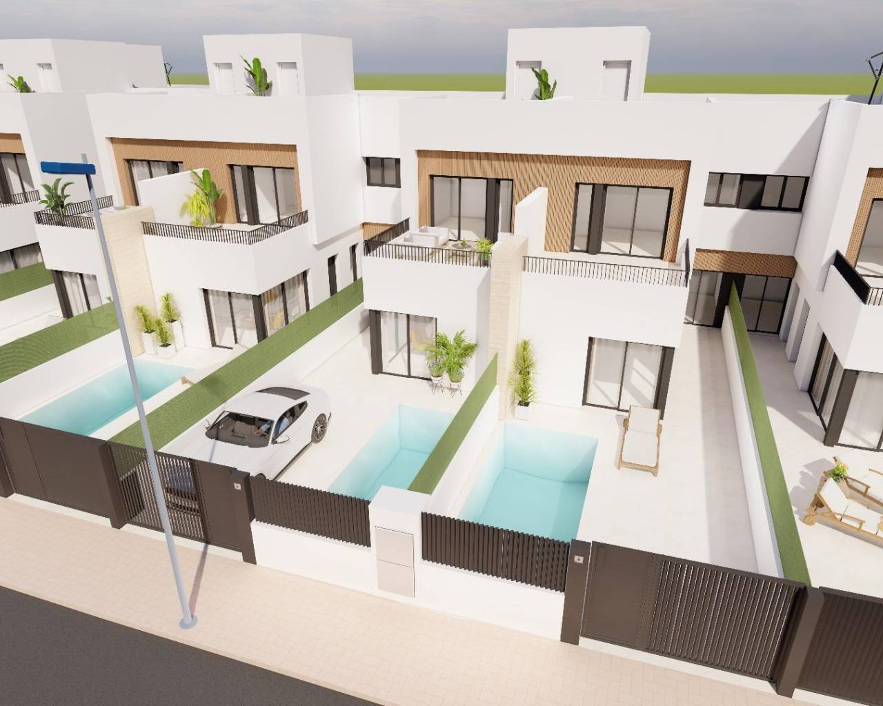 Nouvelle construction - Villas - Santiago de la Ribera - Santiago De La Ribera