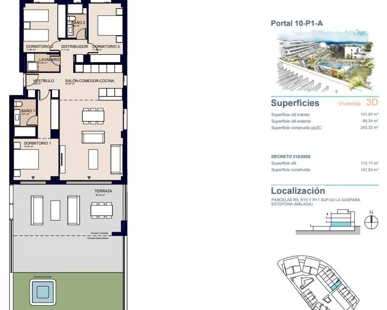 New Build - Leiligheter - Estepona - Urb. La Gaspara