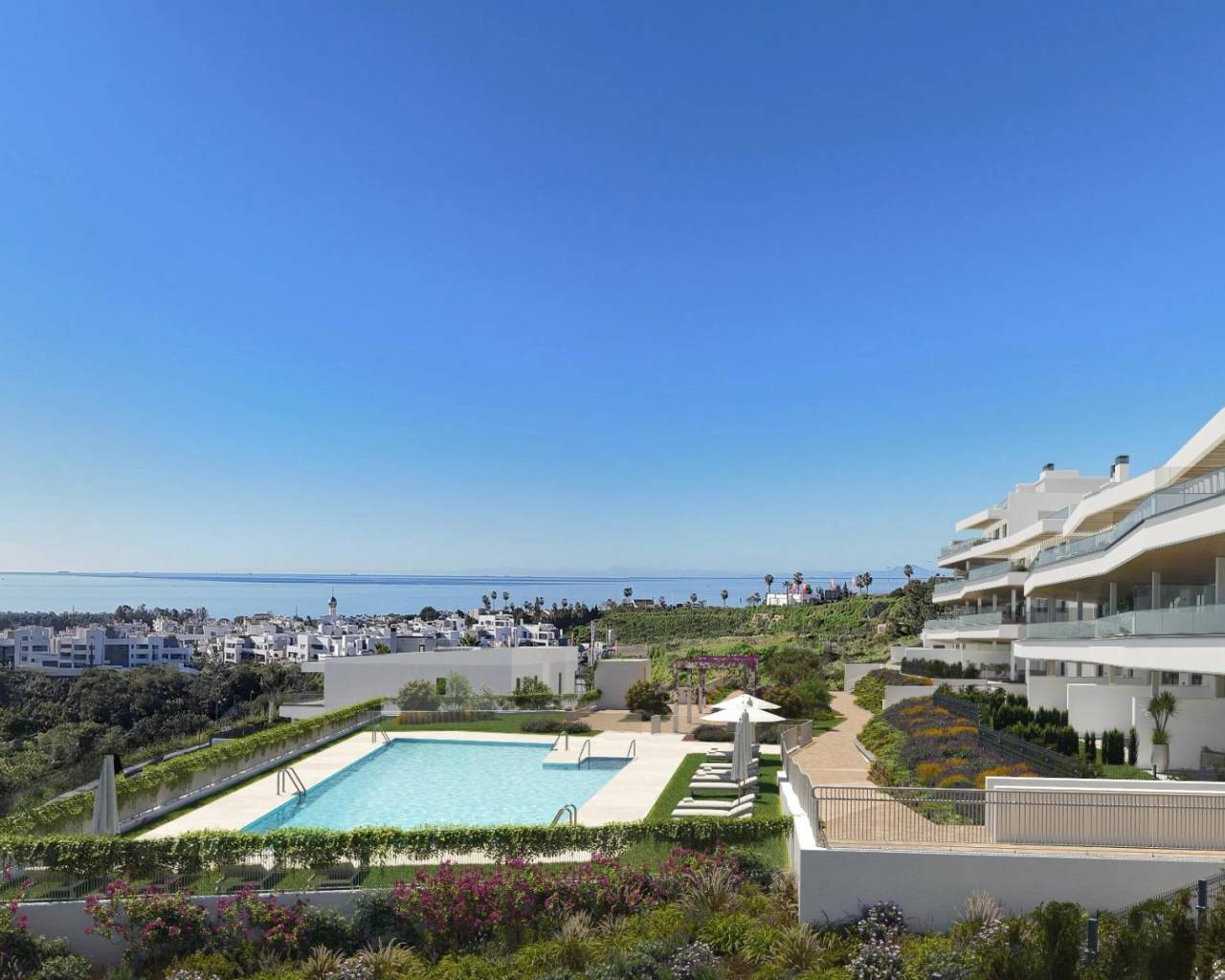 New Build - Ground floor apartment - Estepona - Parque Selwo