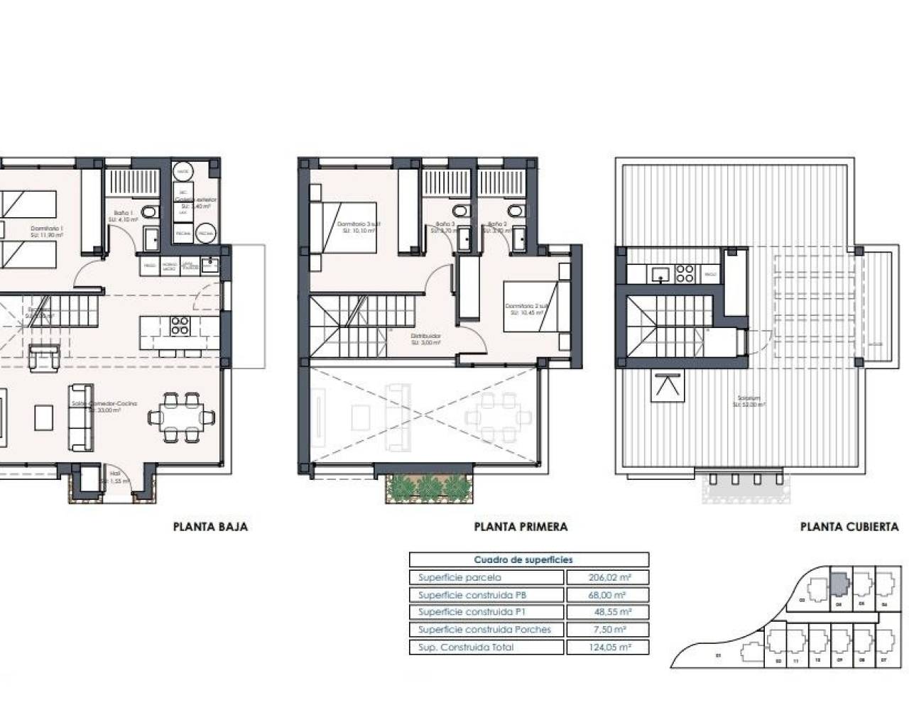 Nueva construcción  - Villas - Los Montesinos - La Herada