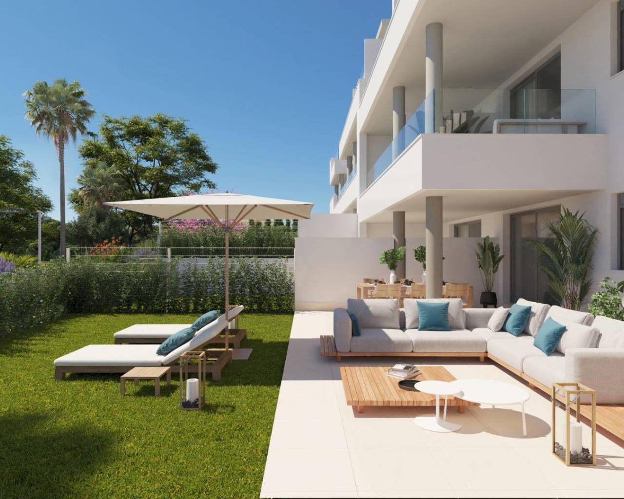 Nueva construcción  - Ground floor apartment - Mijas - Playa Marina
