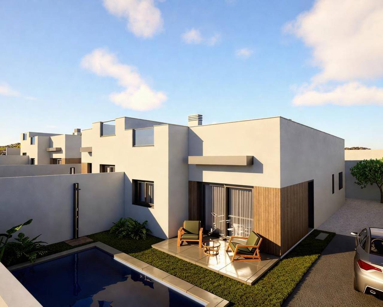 Nueva construcción  - Villas - Mazarron - Country Club