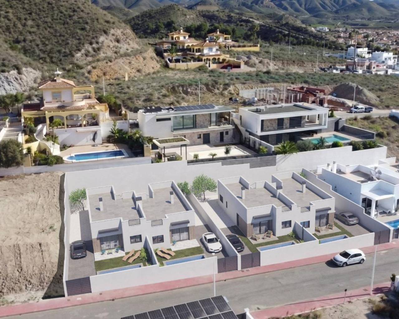 Nueva construcción  - Villas - Mazarron - Country Club