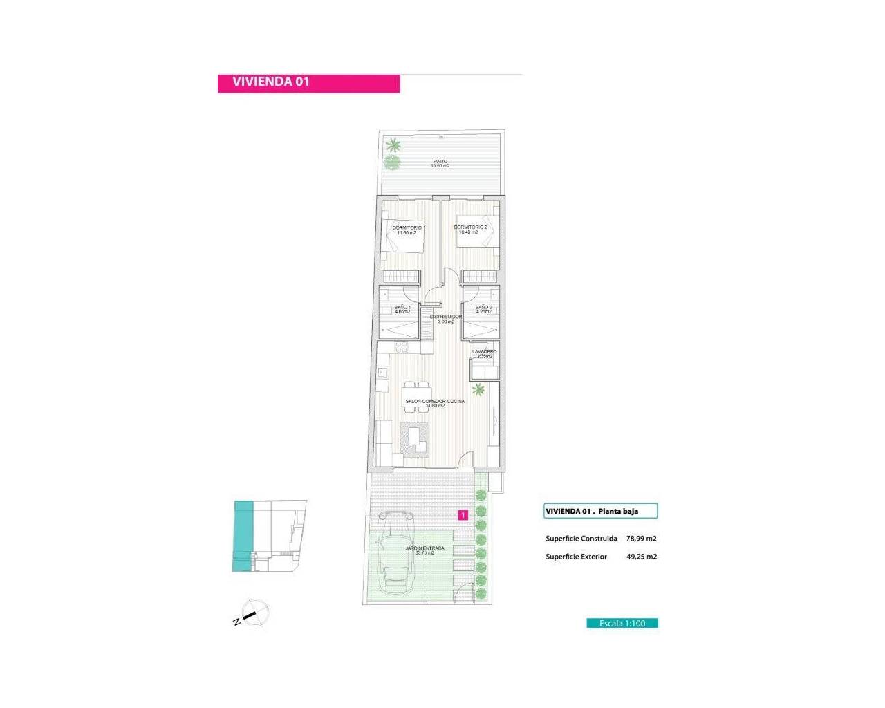 Nueva construcción  - Adosado / Bungalow - San Pedro del Pinatar - Lo Pagan