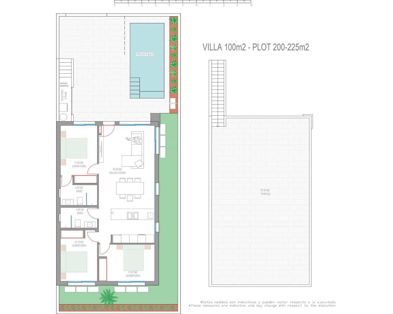 New Build - Villas - San Javier - Parque del doce