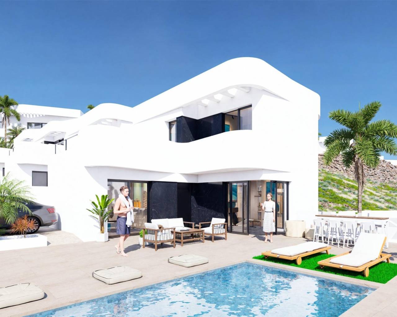 Nueva construcción  - Villas - Algorfa - La Finca Golf