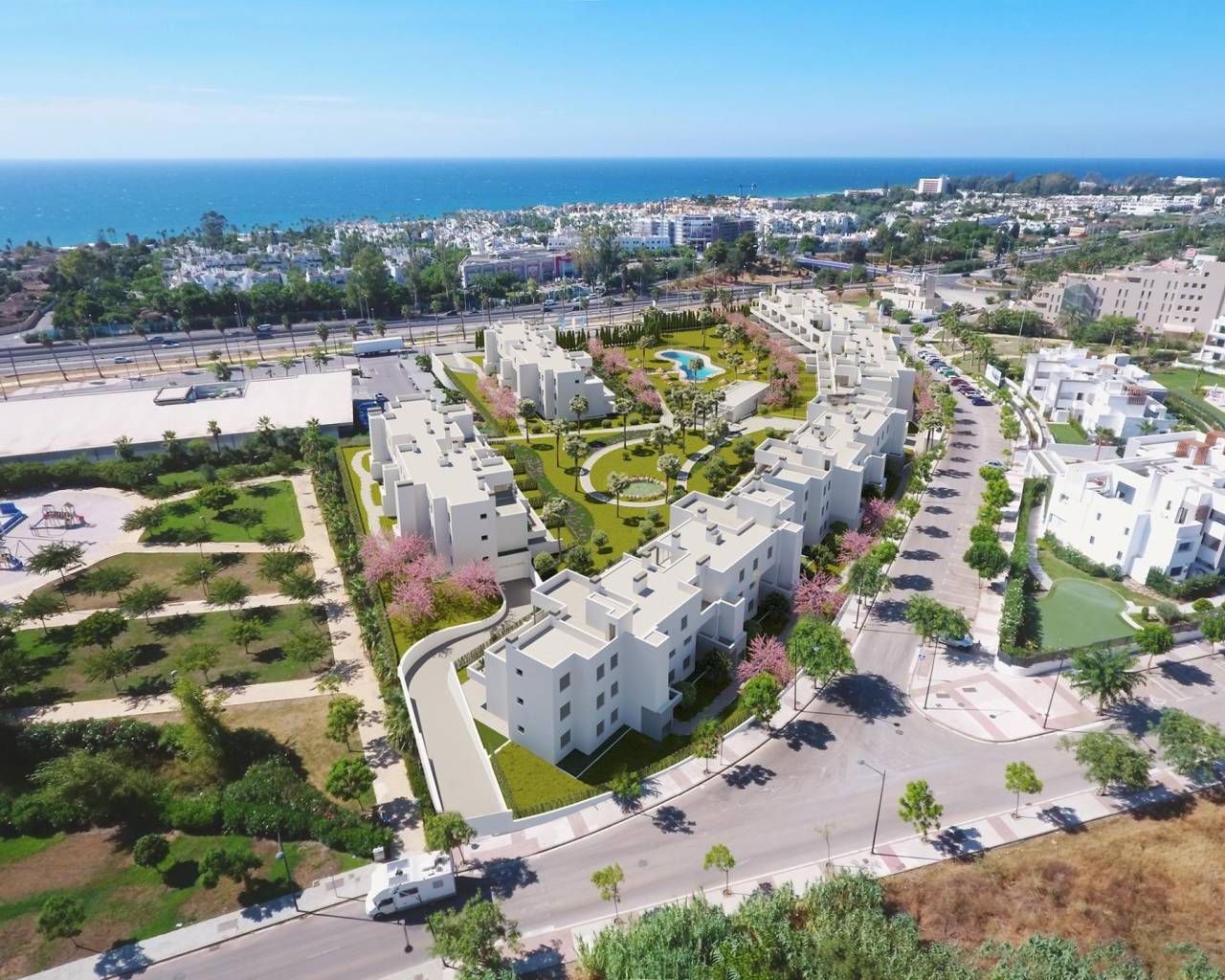 Nueva construcción  - Apartamentos - Estepona - Riviera beach